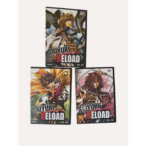 Saiyuki Reload Anime DVD Box Set‎ Vols. 1-3 English & Japanese Audio Subtitles